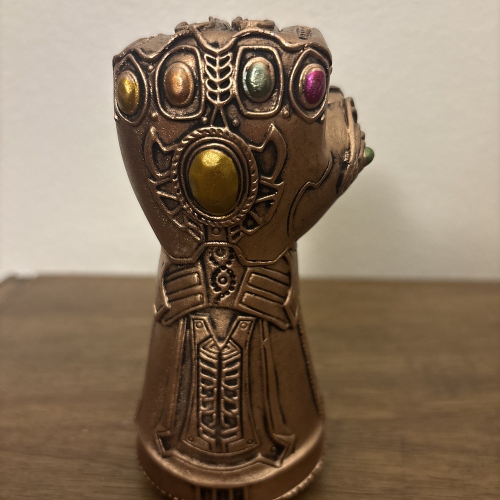 Marvel Avengers Thanos Infinity Gauntlet Bronze Resin Bottle Opener